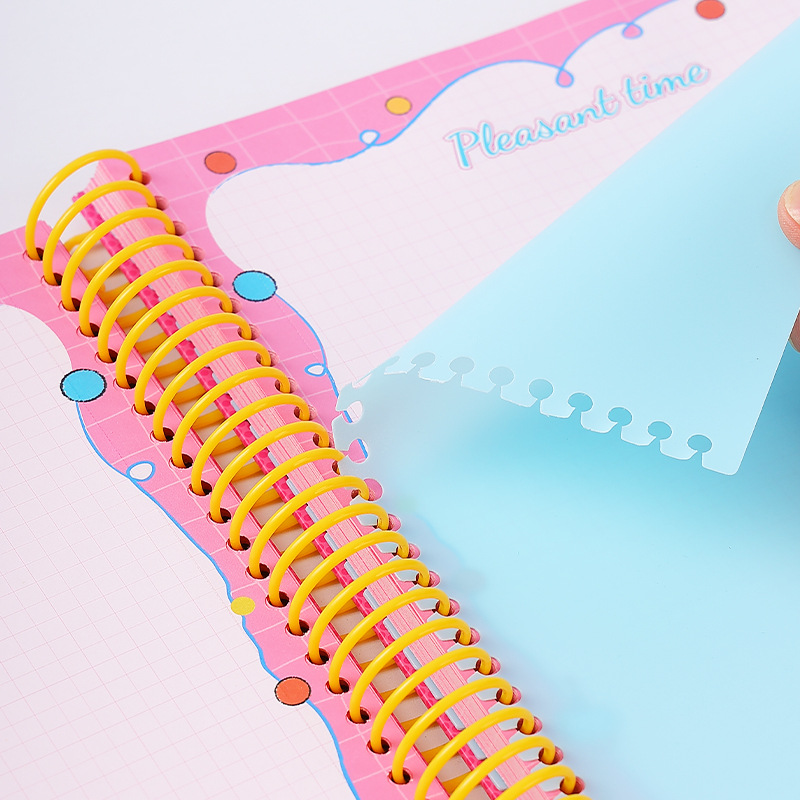 A4 Spiral Notebook with Elastic Band