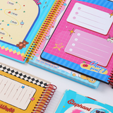 A4 Spiral Notebook with Elastic Band