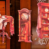 "Romantic Whisper" Series Large Silhouette Sticker Pack