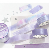 Soft Candy Diary Pearlescent Washi Tape Set (3 Rolls)