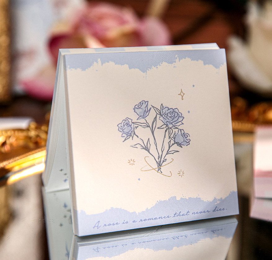 "Rose's Letter" Series Premium Memo Pad by mr.paper - aesthetic stationery and journaling supplies at Lumiyear