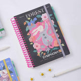 "Symphony of the Wild" A5 Large Spiral Notebook