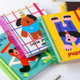 A4 Spiral Notebook with Elastic Band
