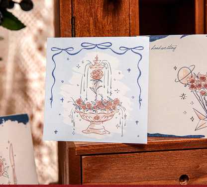 "Rose's Letter" Series Premium Memo Pad by mr.paper - aesthetic stationery and journaling supplies at Lumiyear