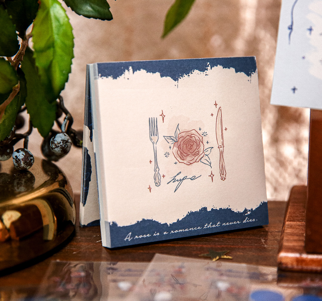 "Rose's Letter" Series Premium Memo Pad by mr.paper - aesthetic stationery and journaling supplies at Lumiyear