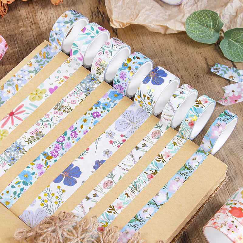 Broken Flowers Collection | Premium Gold-Foiled Washi Tape Gift Set