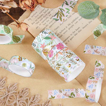 Broken Flowers Collection | Premium Gold-Foiled Washi Tape Gift Set