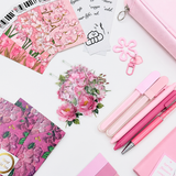 Pink Stationery Set