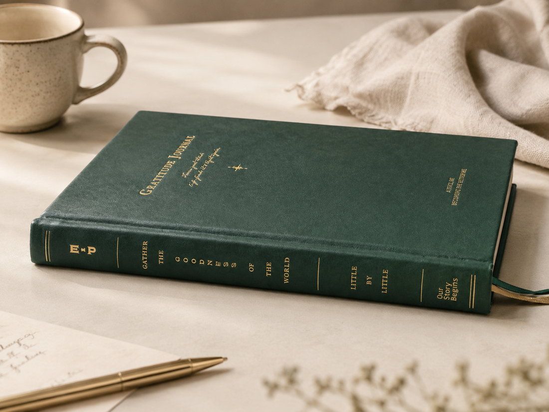 "Gratitude Journal" Inner Growth Handbook by chupin - aesthetic stationery and journaling supplies at Lumiyear