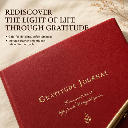 "Gratitude Journal" Inner Growth Handbook by chupin - aesthetic stationery and journaling supplies at Lumiyear