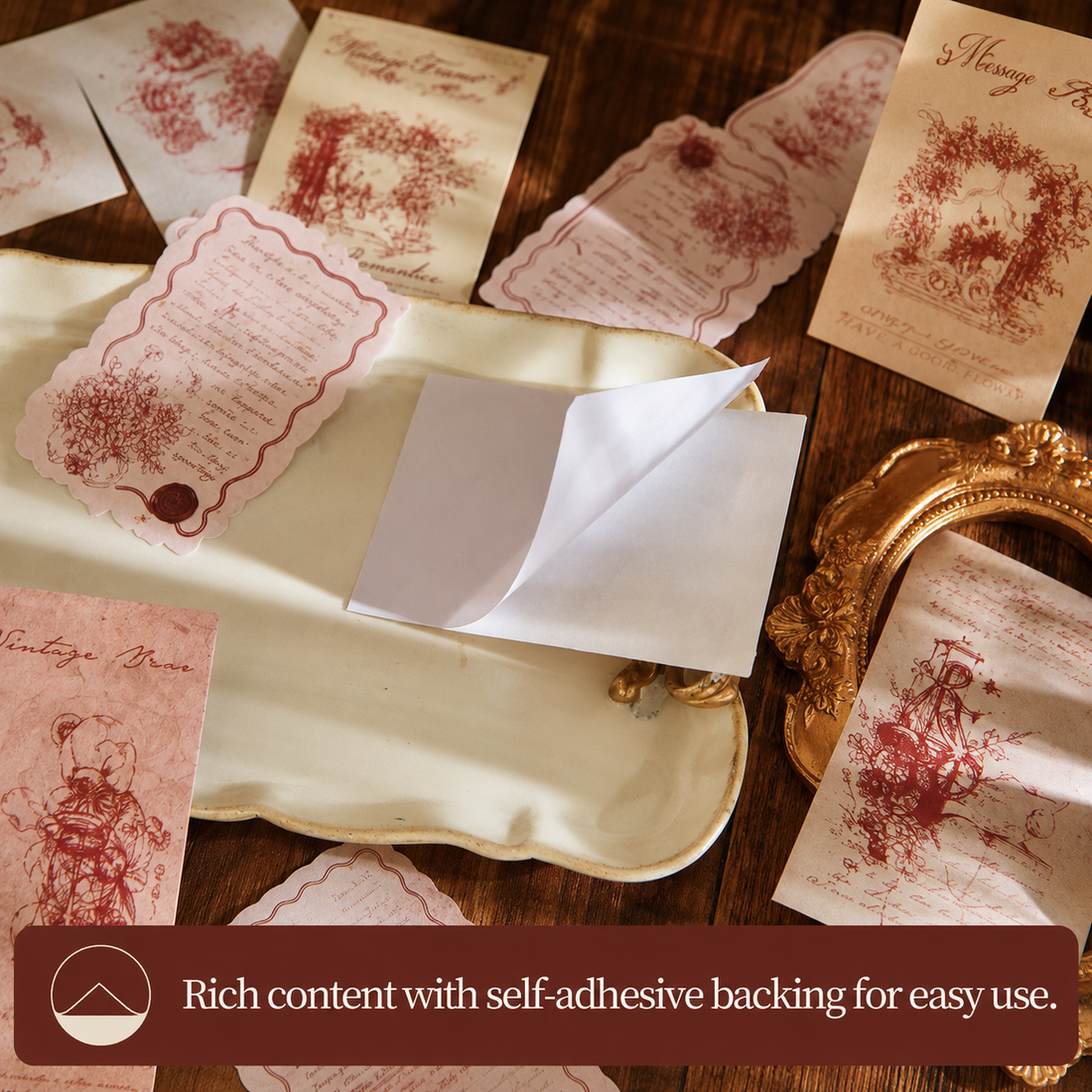 "Mark of Memories" Series Light Retro Sticker Pack