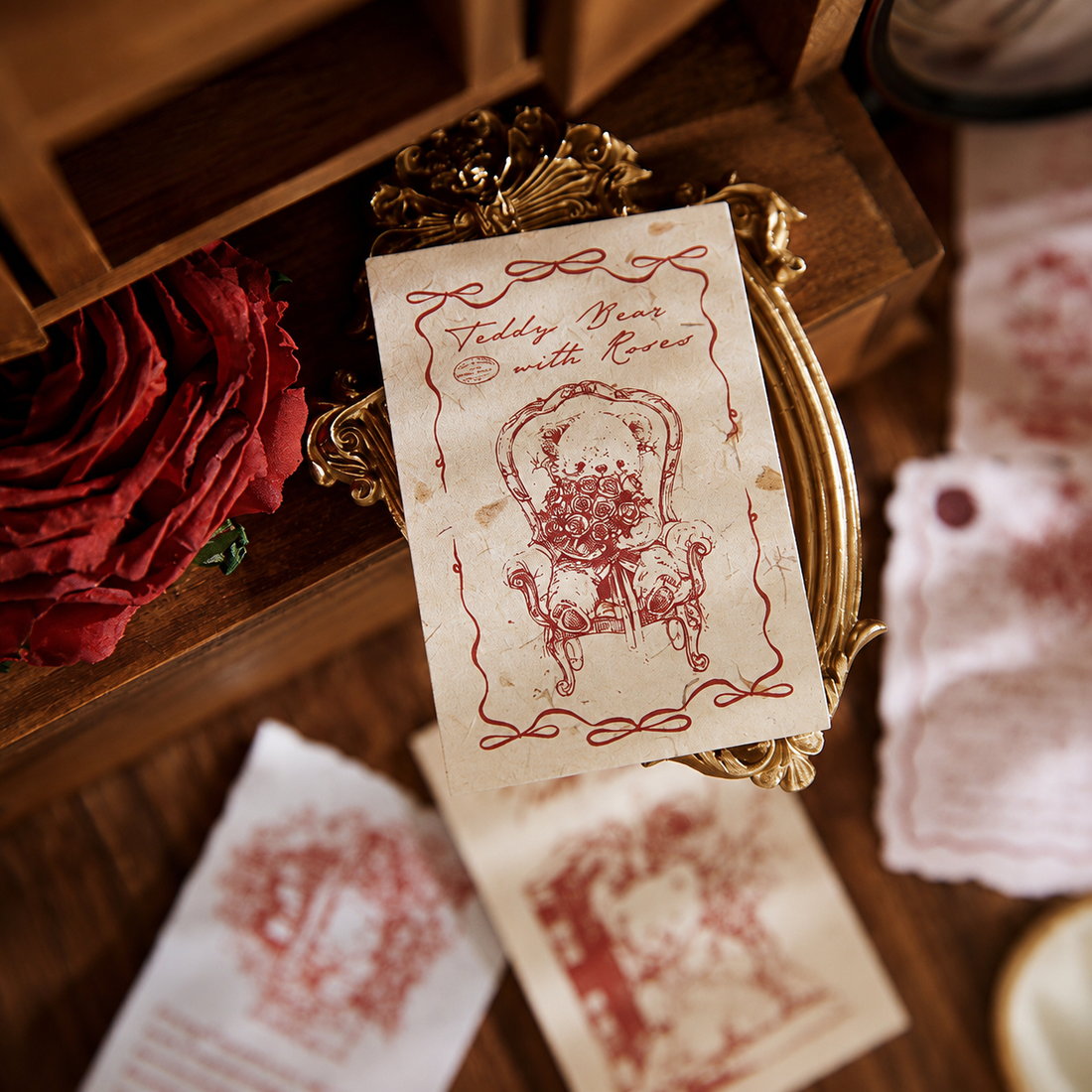 "Mark of Memories" Series Light Retro Sticker Pack by mr.paper - aesthetic stationery and journaling supplies at Lumiyear