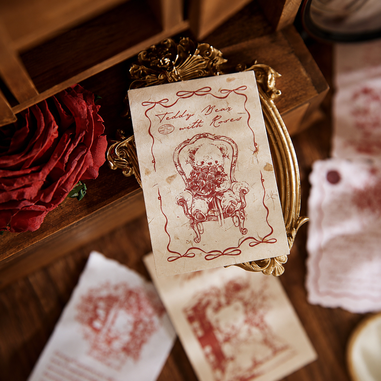 "Mark of Memories" Series Light Retro Sticker Pack by mr.paper - aesthetic stationery and journaling supplies at Lumiyear
