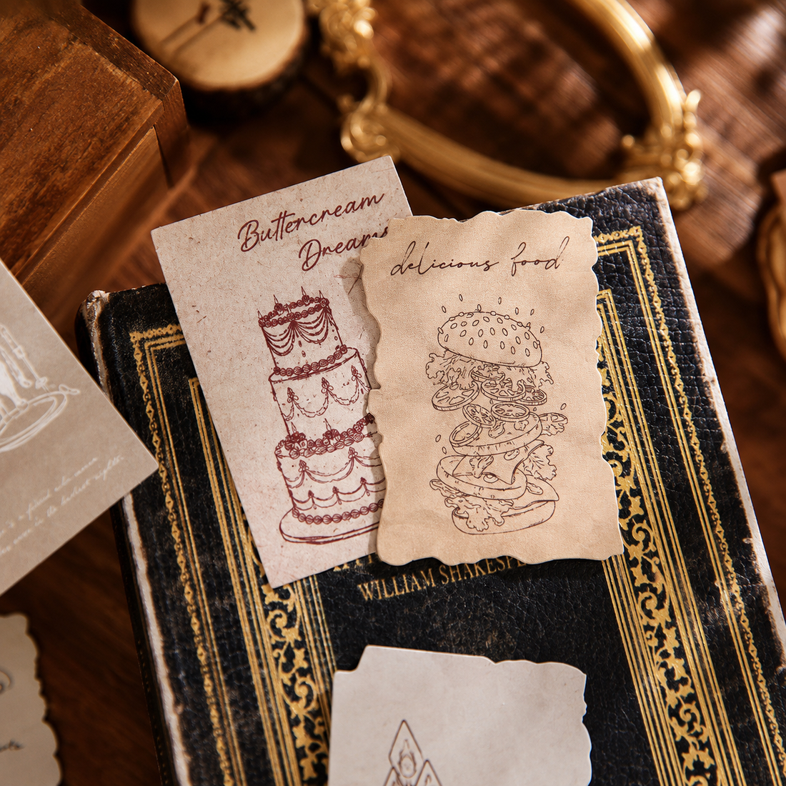"Mark of Memories" Series Light Retro Sticker Pack by mr.paper - aesthetic stationery and journaling supplies at Lumiyear