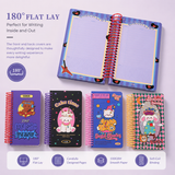 Illustrated 48K Spiral Notebook