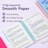 A5 Spiral Notebook with Perforated Pages
