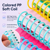 A5 Spiral Notebook with Perforated Pages