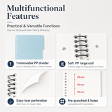 A5 Spiral Notebook with Perforated Pages