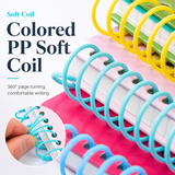 A5 Spiral Notebook with Perforated Pages