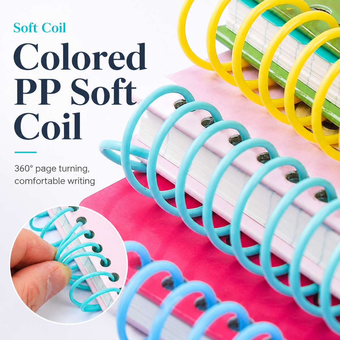 A5 Spiral Notebook with Perforated Pages