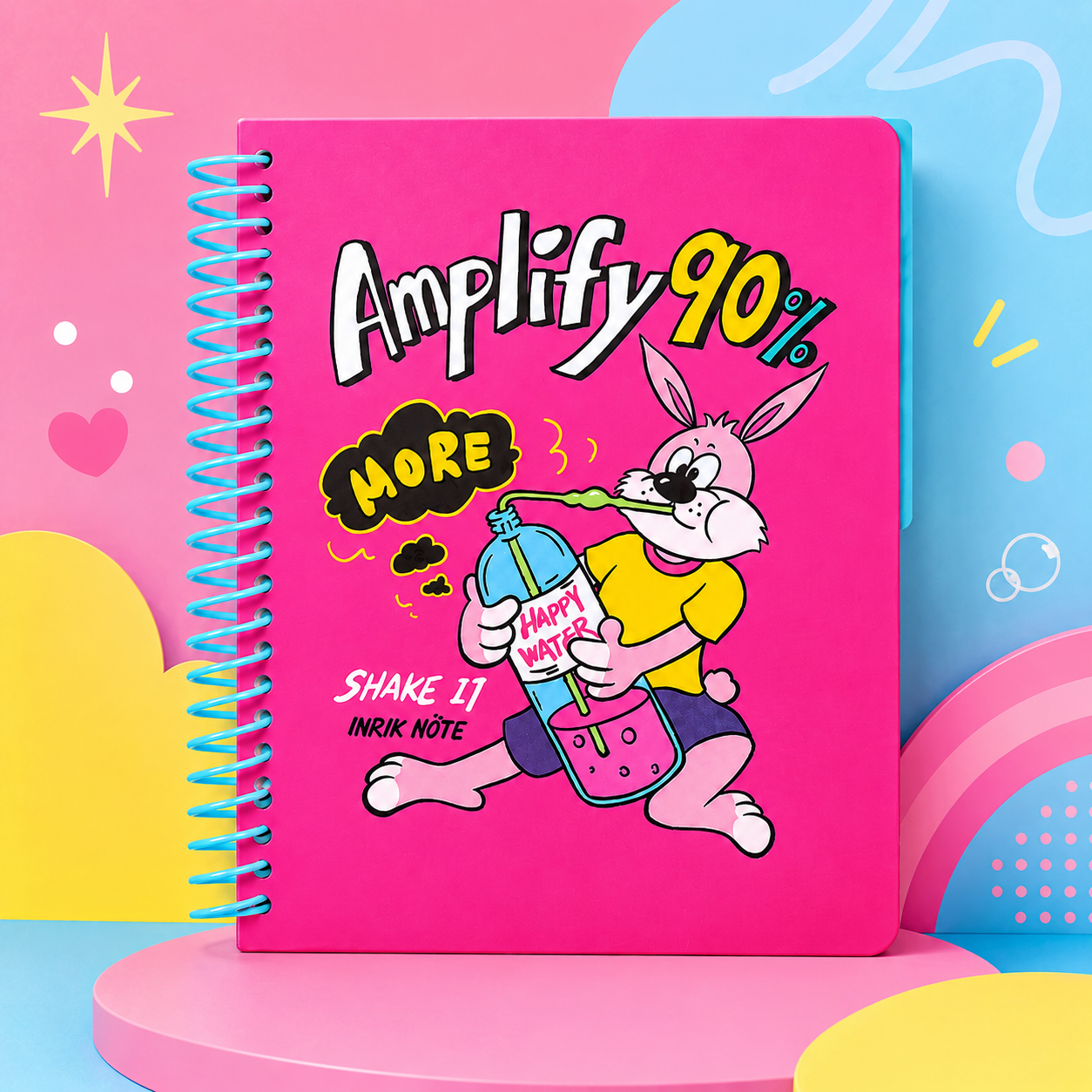 A5 Spiral Notebook with Perforated Pages by inrik - aesthetic stationery and journaling supplies at Lumiyear