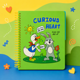 A5 Spiral Notebook with Perforated Pages