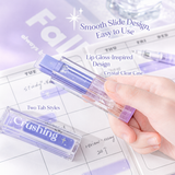 ROSYPOSY Lip Gloss Style Translucent PET Index Tabs Set
