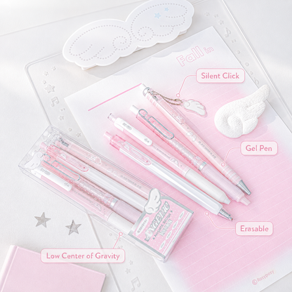 ROSYPOSY Angelic Wings Pearlescent Gel Pen Set