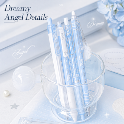 ROSYPOSY Angelic Wings Pearlescent Gel Pen Set