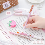 ROSYPOSY Strawberry Chocolate Melody Gel Pen Set