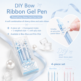 ROSYPOSY DIY Bow Ribbon Gel Pen Set