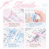 ROSYPOSY DIY Bow Ribbon Gel Pen Set