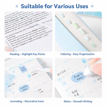 Planwith Multi-Functional Mark Sticky Note Book