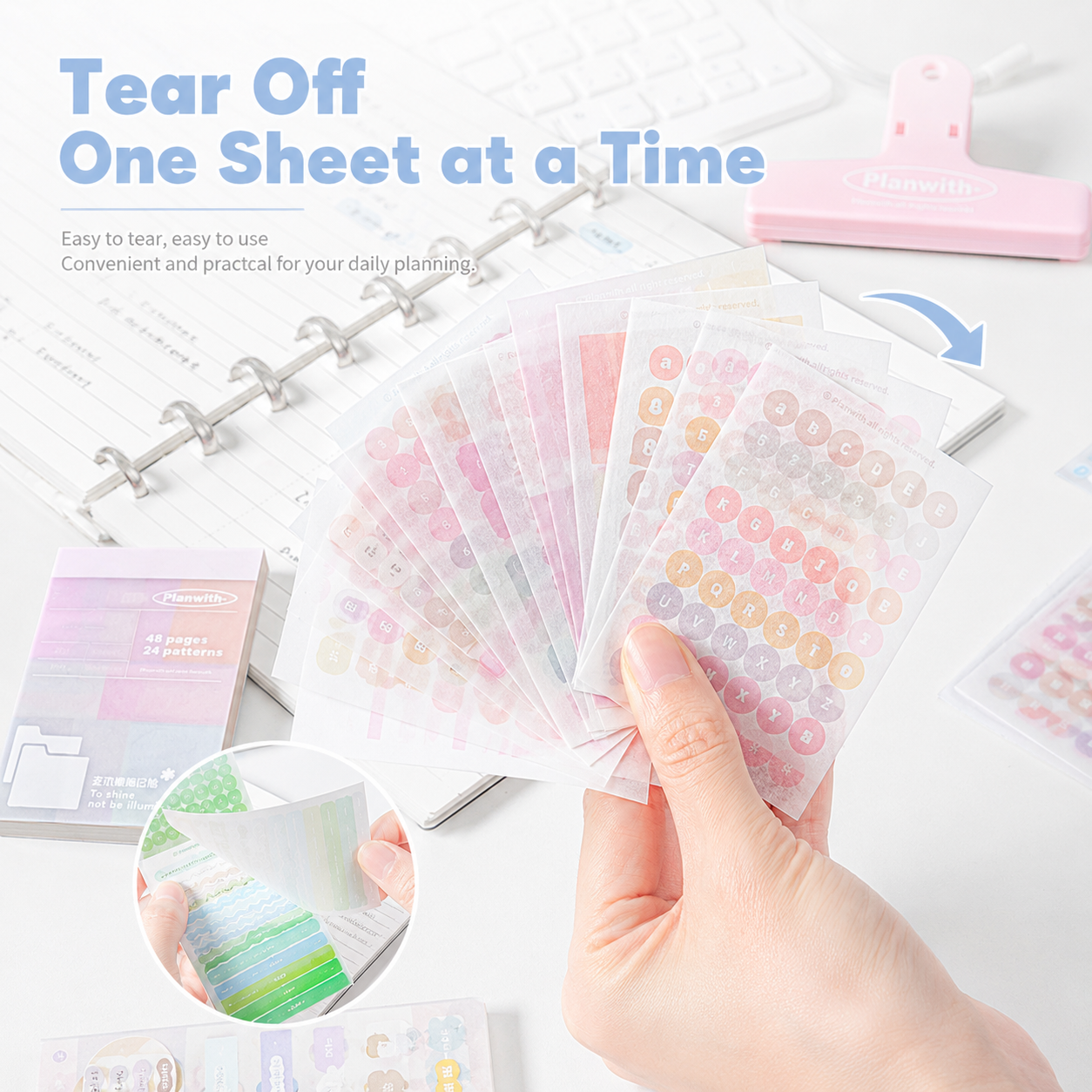 Planwith Multi-Functional Mark Sticky Note Book