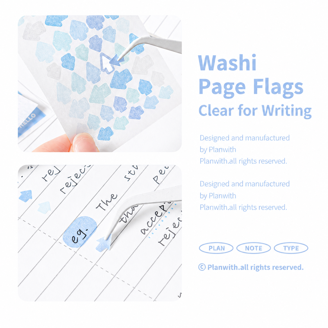 Planwith Multi-Functional Mark Sticky Note Book