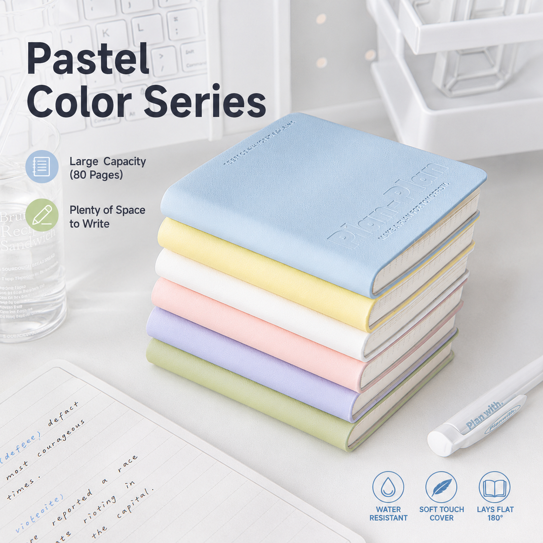 CUBE Series Softcover Square Notebook
