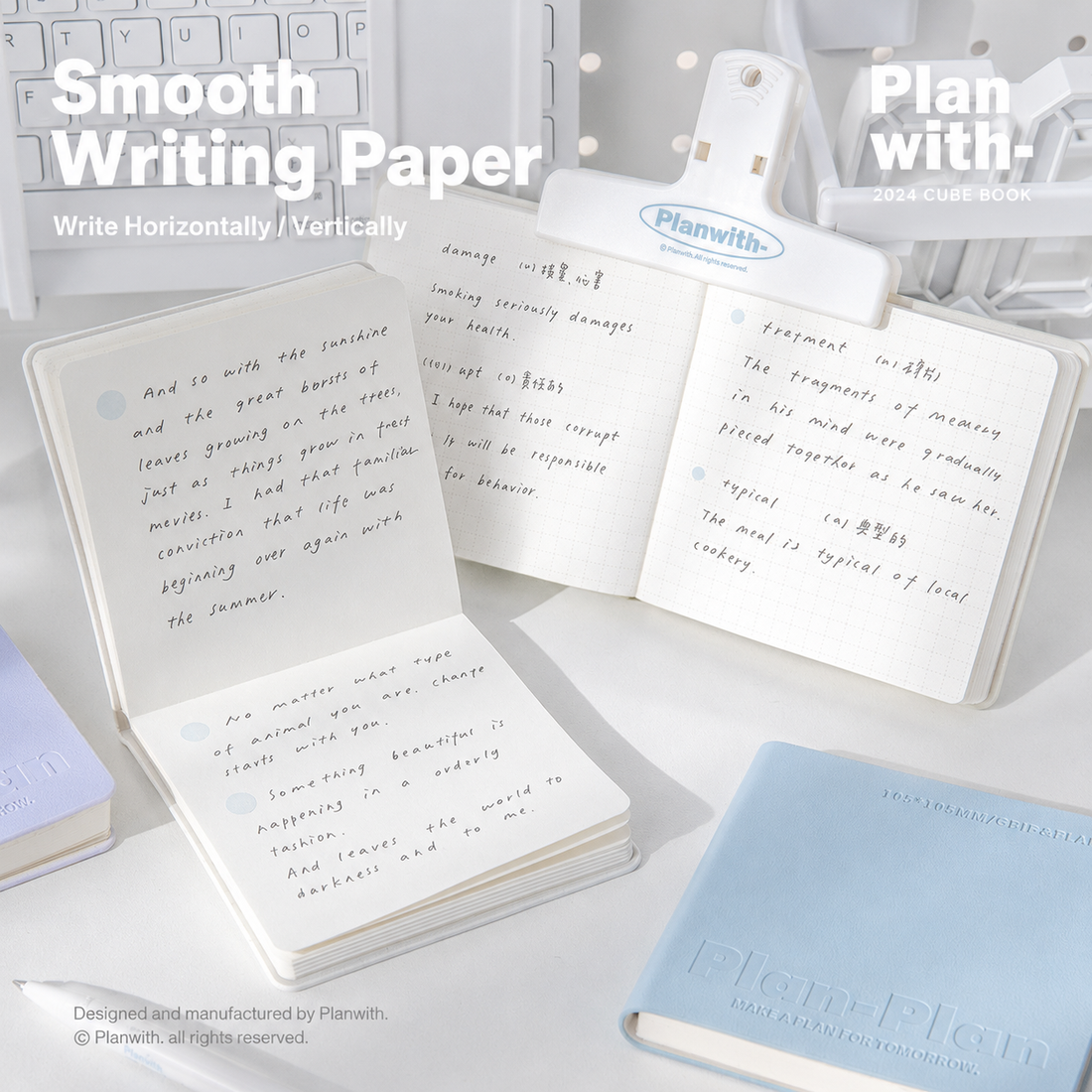 CUBE Series Softcover Square Notebook