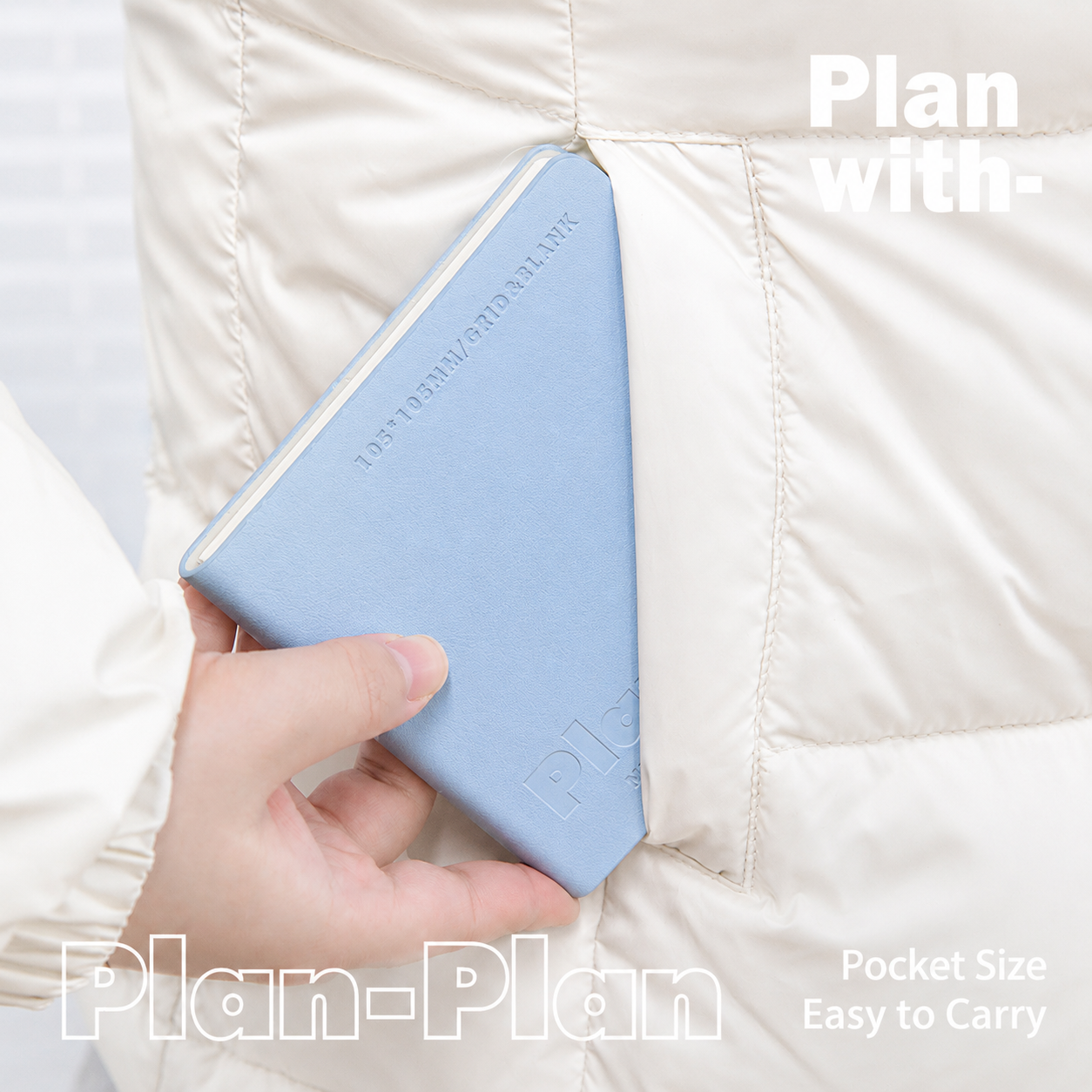 CUBE Series Softcover Square Notebook