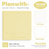CUBE Series Softcover Square Notebook