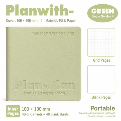 CUBE Series Softcover Square Notebook