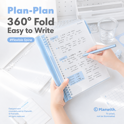 B5 Flexible Series 360° Fold Loose-Leaf Notebook