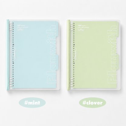 B5 Flexible Series 360° Fold Loose-Leaf Notebook