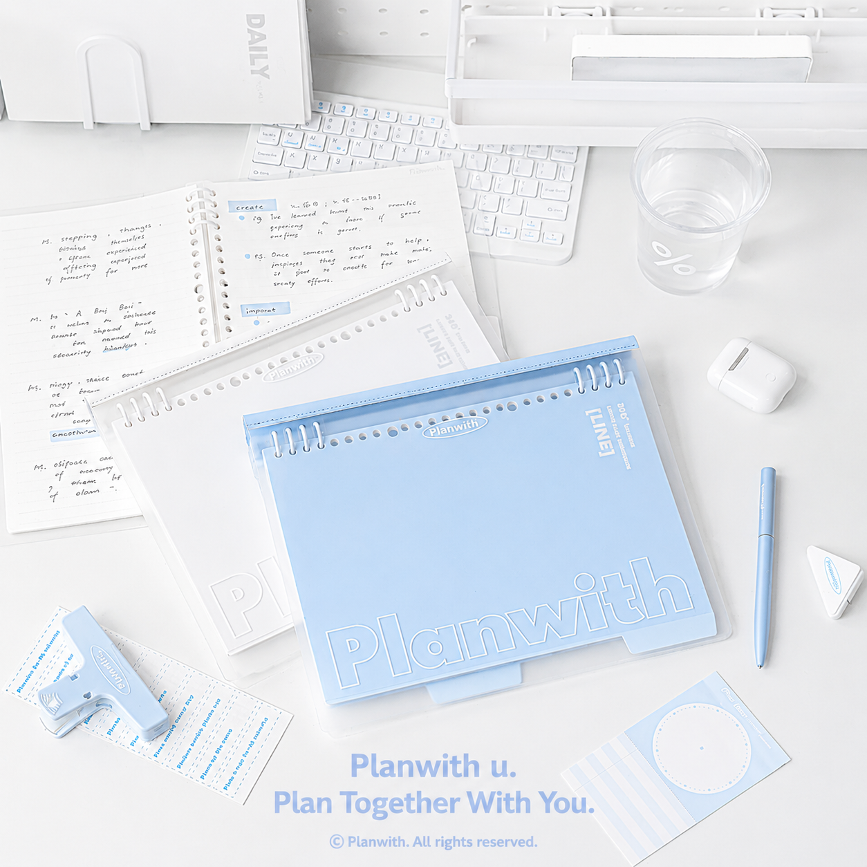 B5 Flexible Series 360° Fold Loose-Leaf Notebook