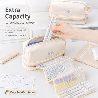 Planwith Expansion 2.0 Accordion Pull-Out Pencil Pouch