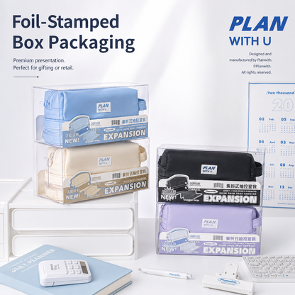 Planwith Expansion 2.0 Accordion Pull-Out Pencil Pouch