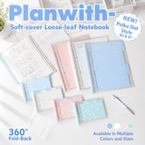 Planwith Pastel Series B7 Mini Loose-Leaf Notebook