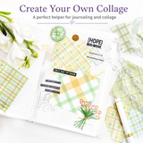 MISSTIME Vintage Plaid Series Sticky Notes Set