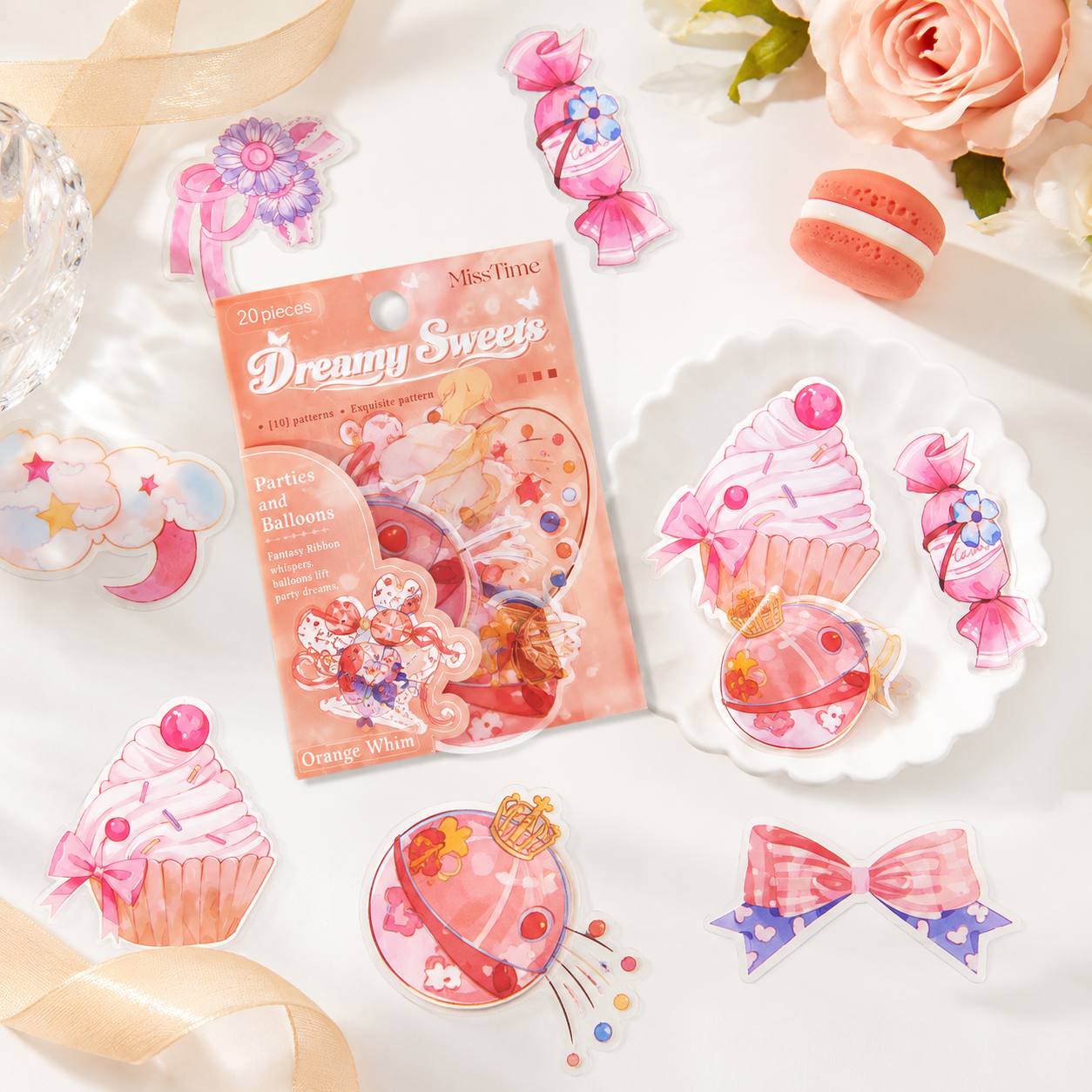 MISSTIME Dreamy Sweets Series PET Sticker Pack