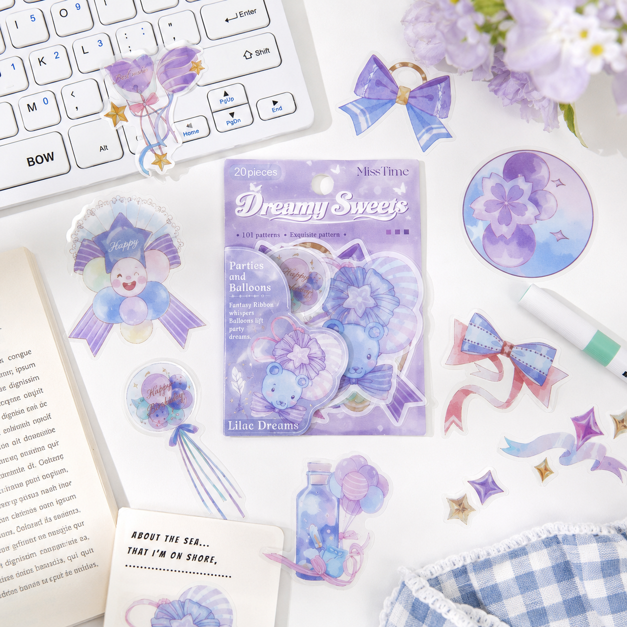 MISSTIME Dreamy Sweets Series PET Sticker Pack