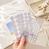 MISSTIME PET Dot Stickers Set (120 Pcs)